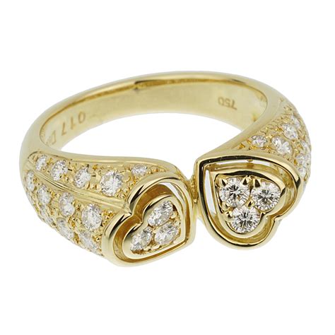 dior gold ring